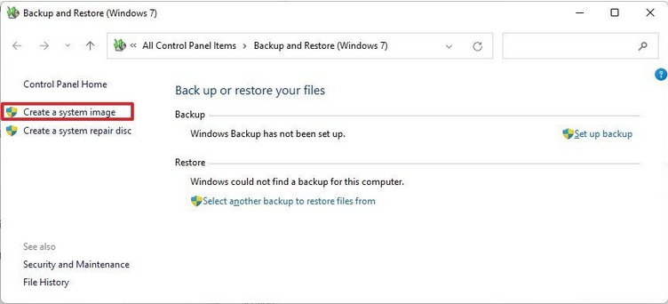 Restore Data on Windows 11