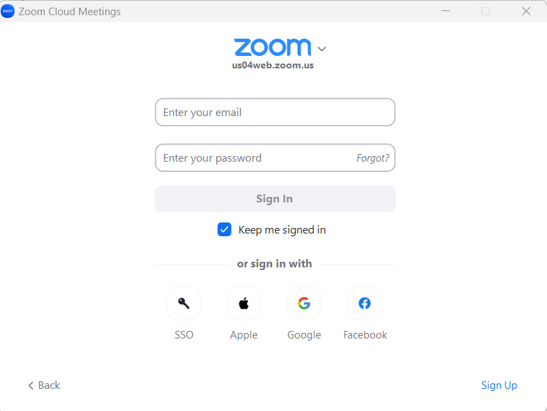Zoom in Windows 10