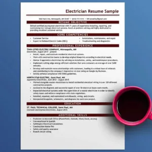 Electrician Resume Makeover: Using Online Templates for Success